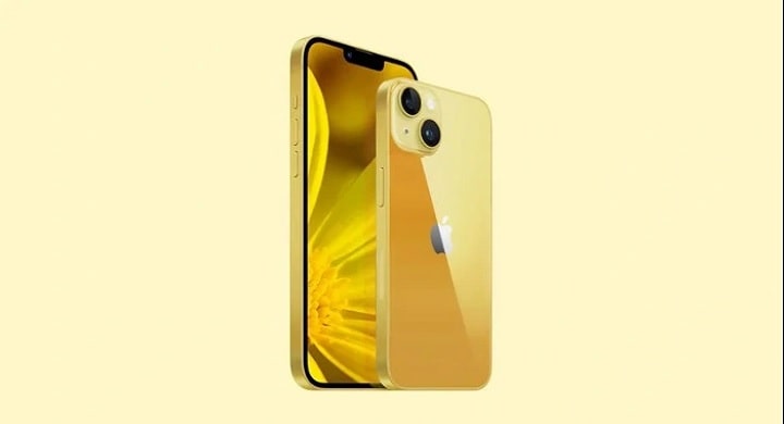 Apple скоро выпустит желтый iPhone 14