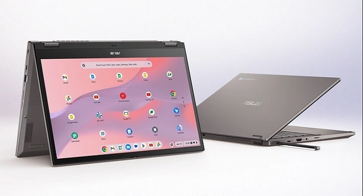 ASUS выпустила портативный ноутбук Chromebook CX34 Flip с 14-дюймовым дисплеем