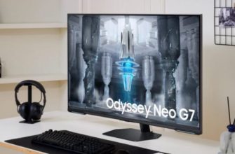 Samsung выпустил 43-дюймовый игровой монитор Odyssey Neo G7 Mini-LED с плоским экраном