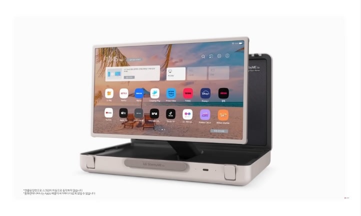 LG анонсирует портативный дисплей StandbyME Go 27LX5, который выглядит как портфель