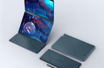 Lenovo Yoga Book 9i - первый в мире полноэкранный OLED-ноутбук с двумя экранами