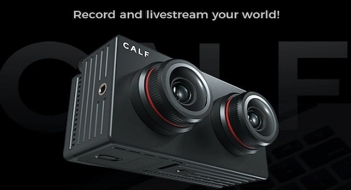 Профессиональная 3D-камера Calf VR180 с разрешением 8K фотографий и 6K видео