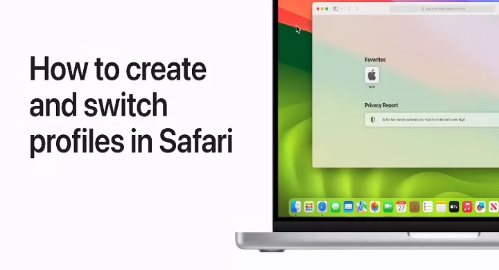 Как создать профили Safari на Mac?