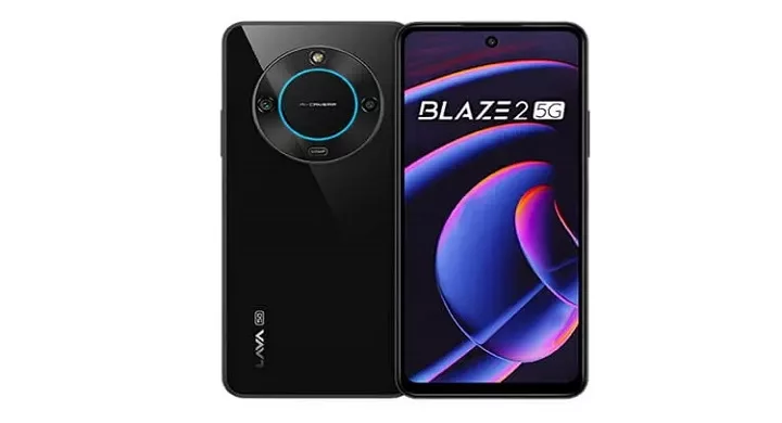 Выпущен Lava Blaze 2 5G с 6,56-дюймовой ЖК-панелью с разрешением HD +